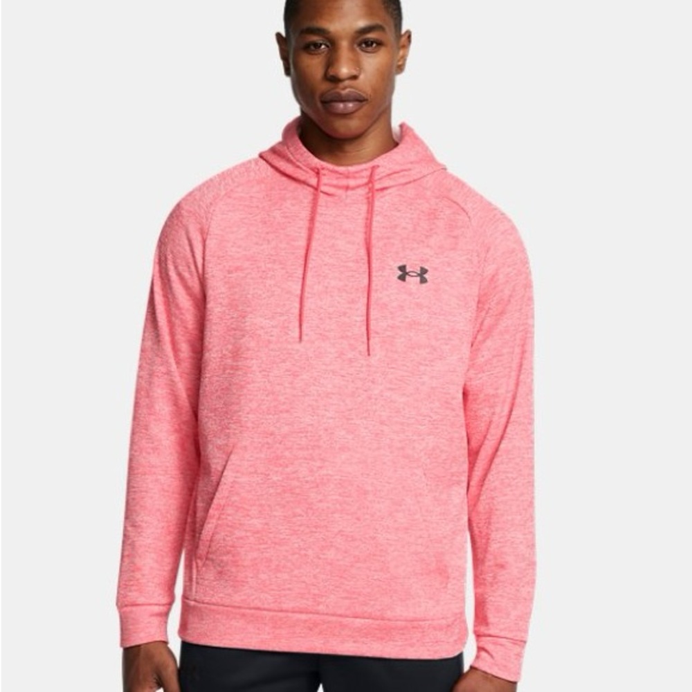 Under Armour Hoodie Mens 5XL Red Fleece Pullover